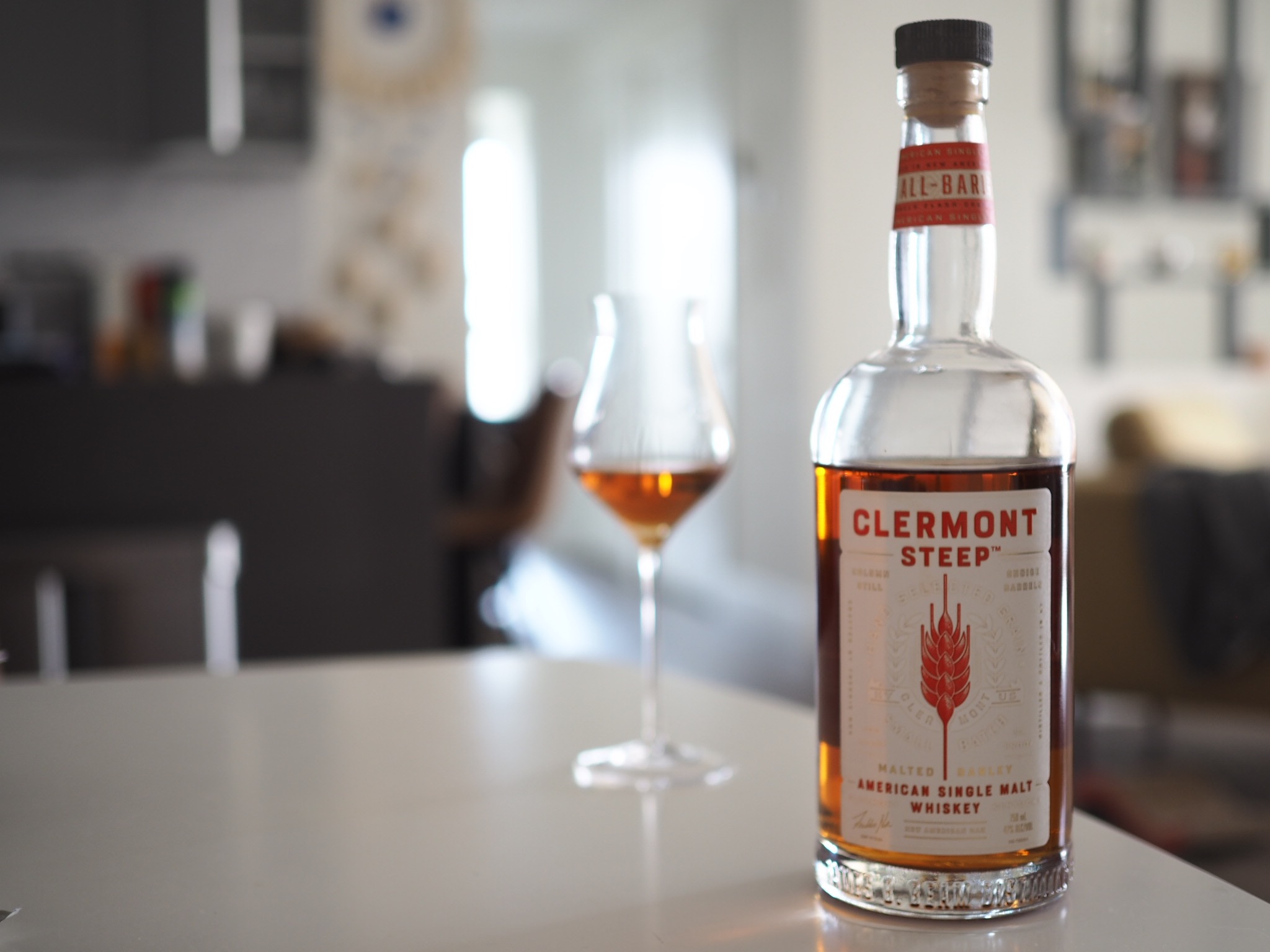 Clermont Steep American Single Malt Whiskey